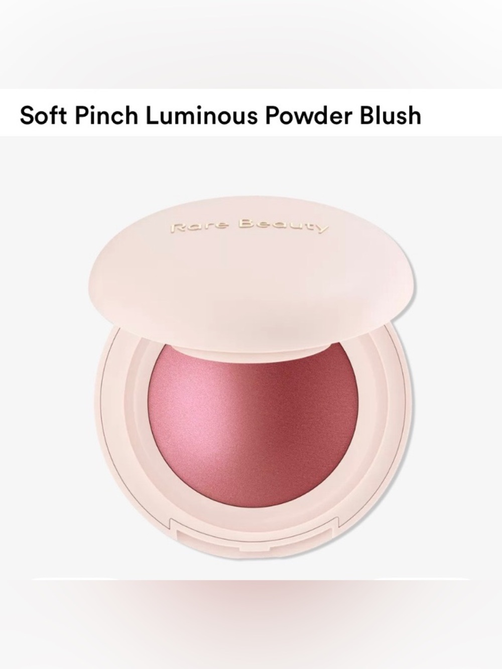 Rare Beauty Soft Pinch ~ TRUTH~ Luminous Powder Blush 2.8g New ~ full size
